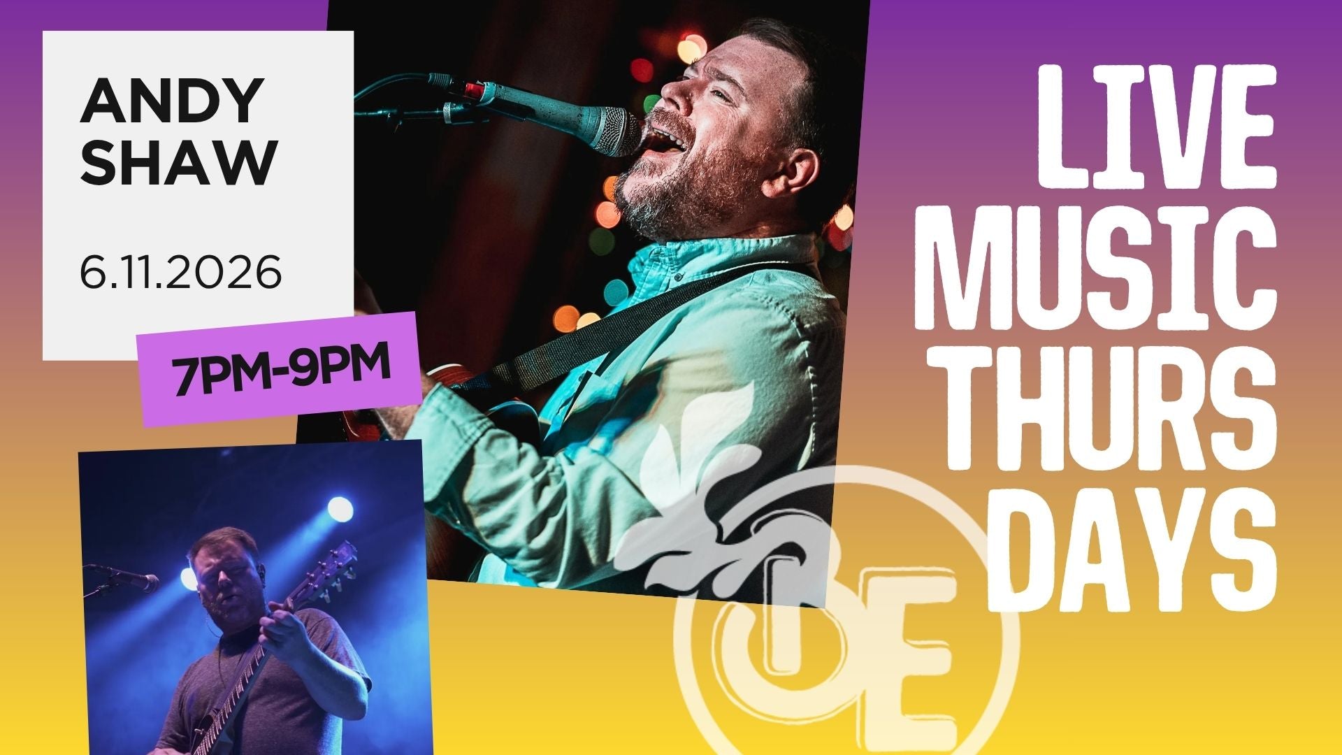 Live Music Thursdays 7pm - 9pm