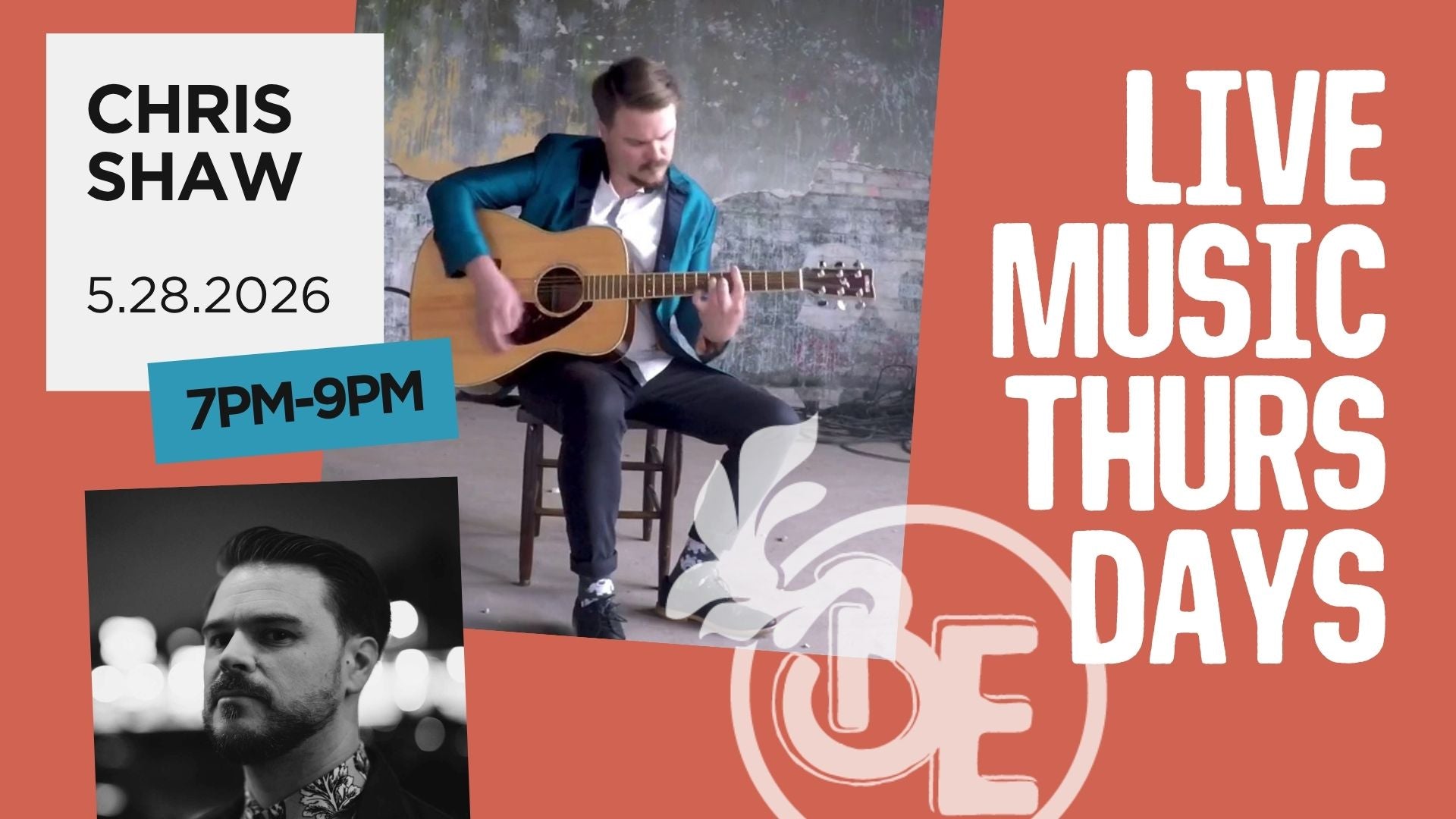 Live Music Thursdays 7pm - 9pm