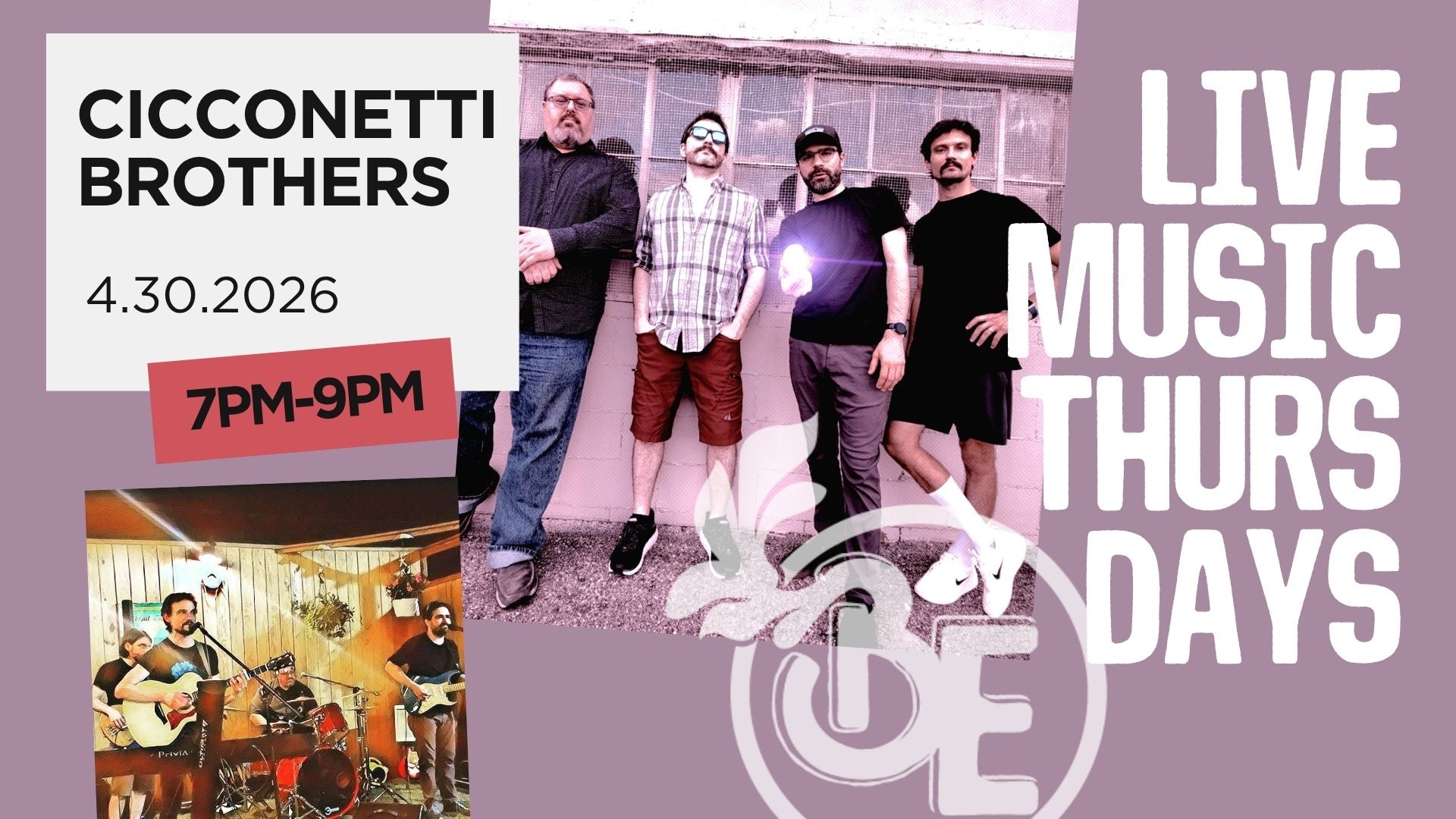 Live Music Thursdays 7pm - 9pm