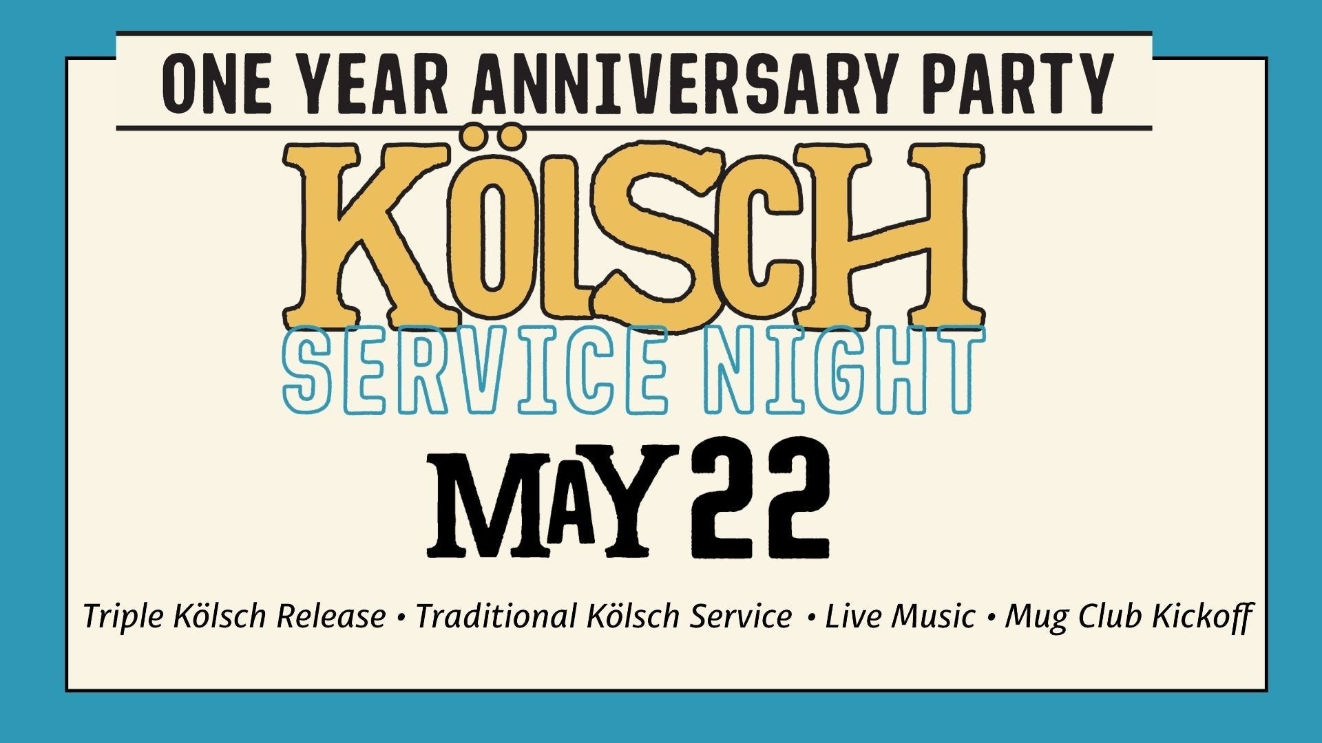 Kölsch Night at Bridge’s End