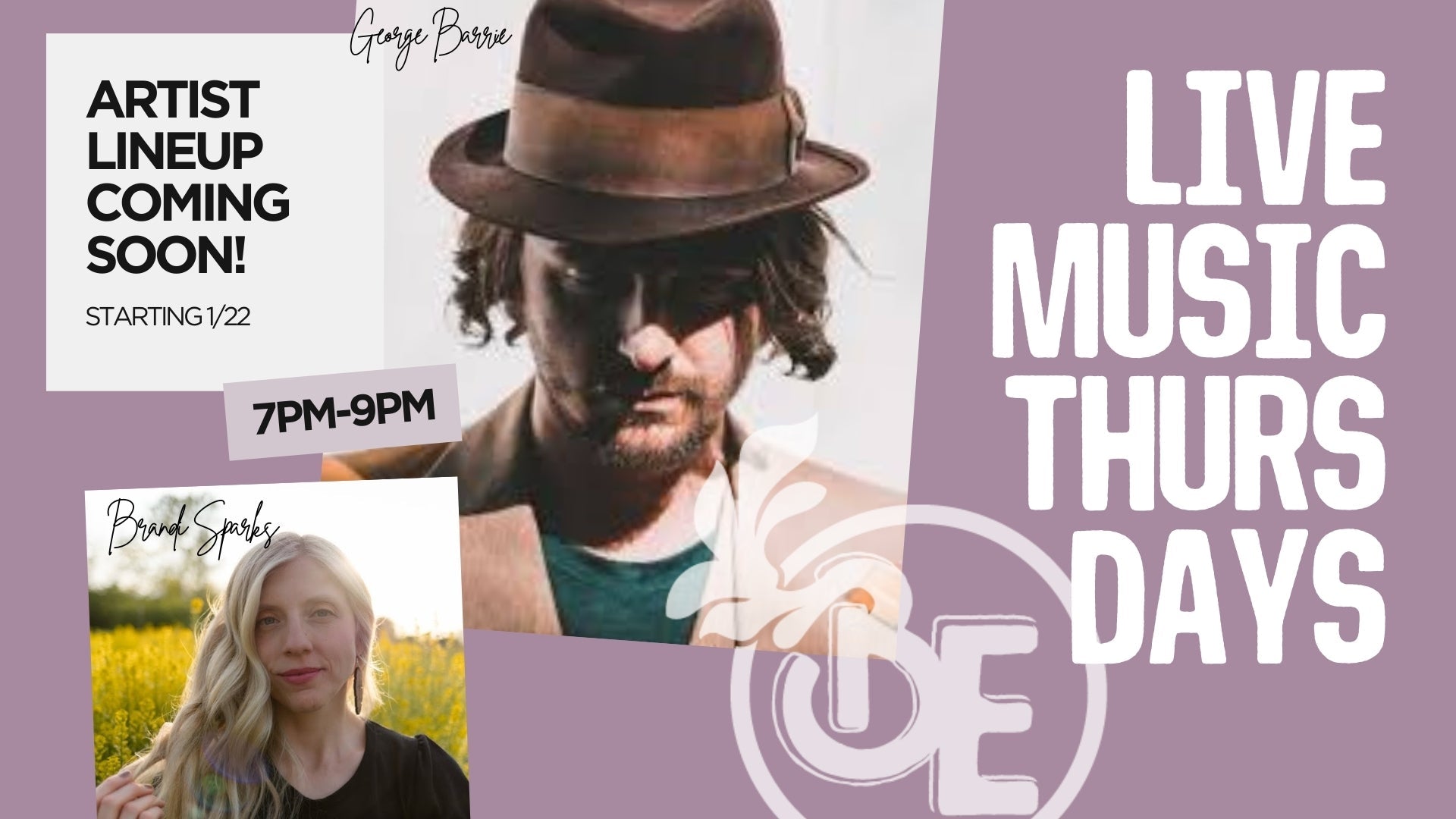 Live Music Thursdays 7pm - 9pm